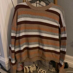 cropped pink republic sweater